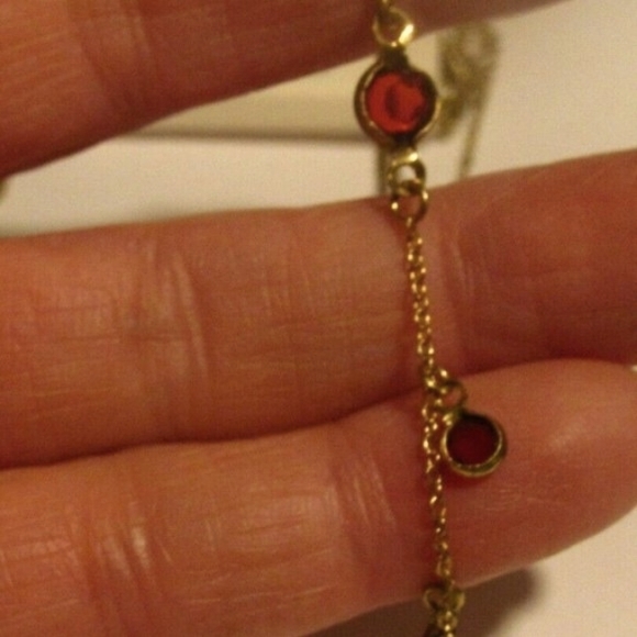 Jewelry Lot of 3 Delicate Glass Crystal Y- Necklace & Earring Set - Picture 8 of 12